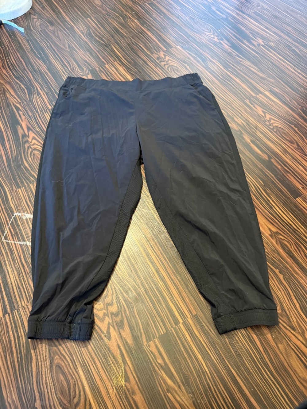Athleta black track pants